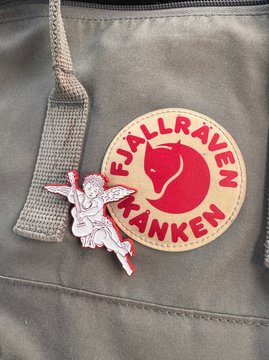 Hawaiian Cherub Enamel Pin