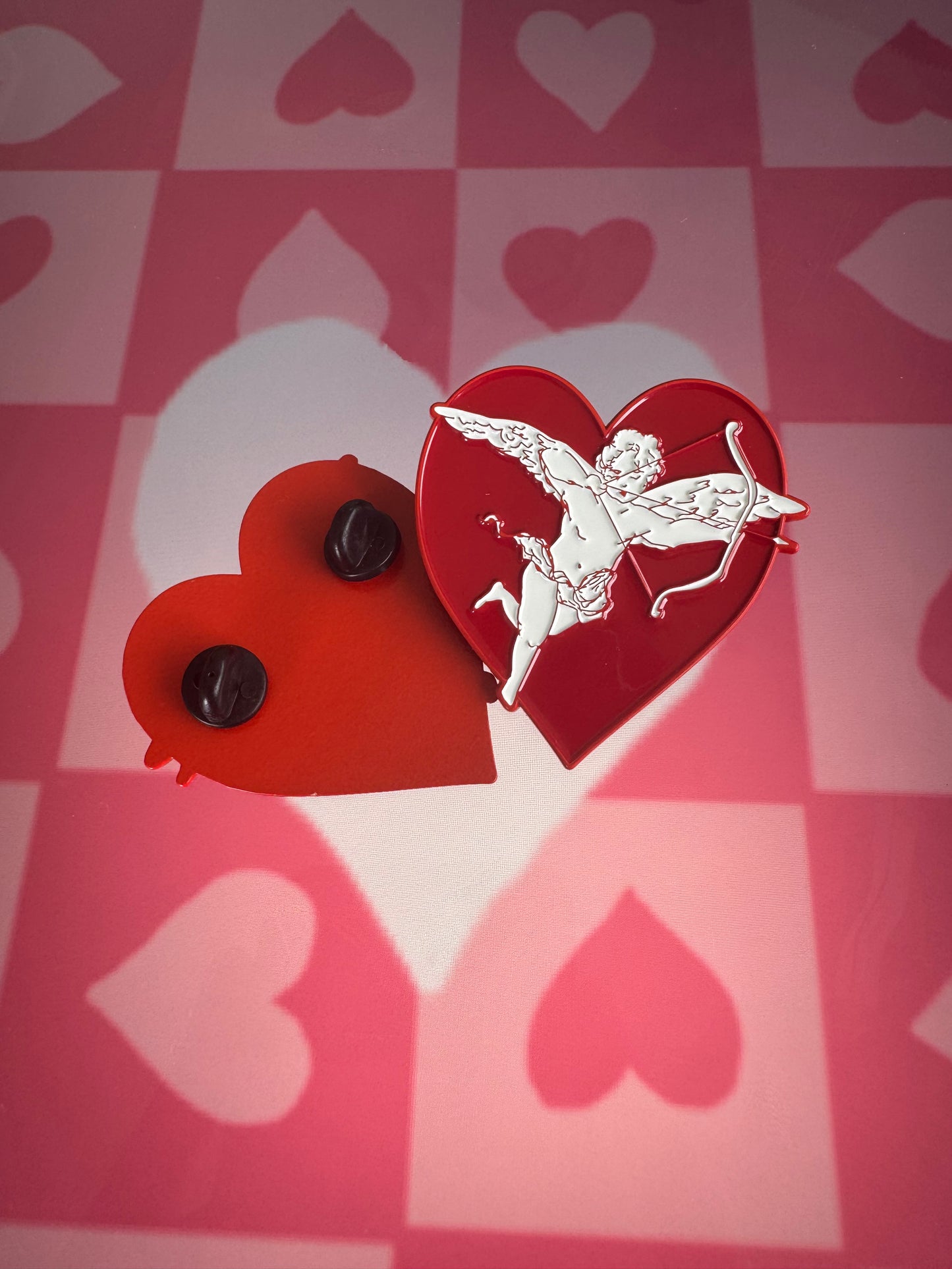 Cherub Heart Pin