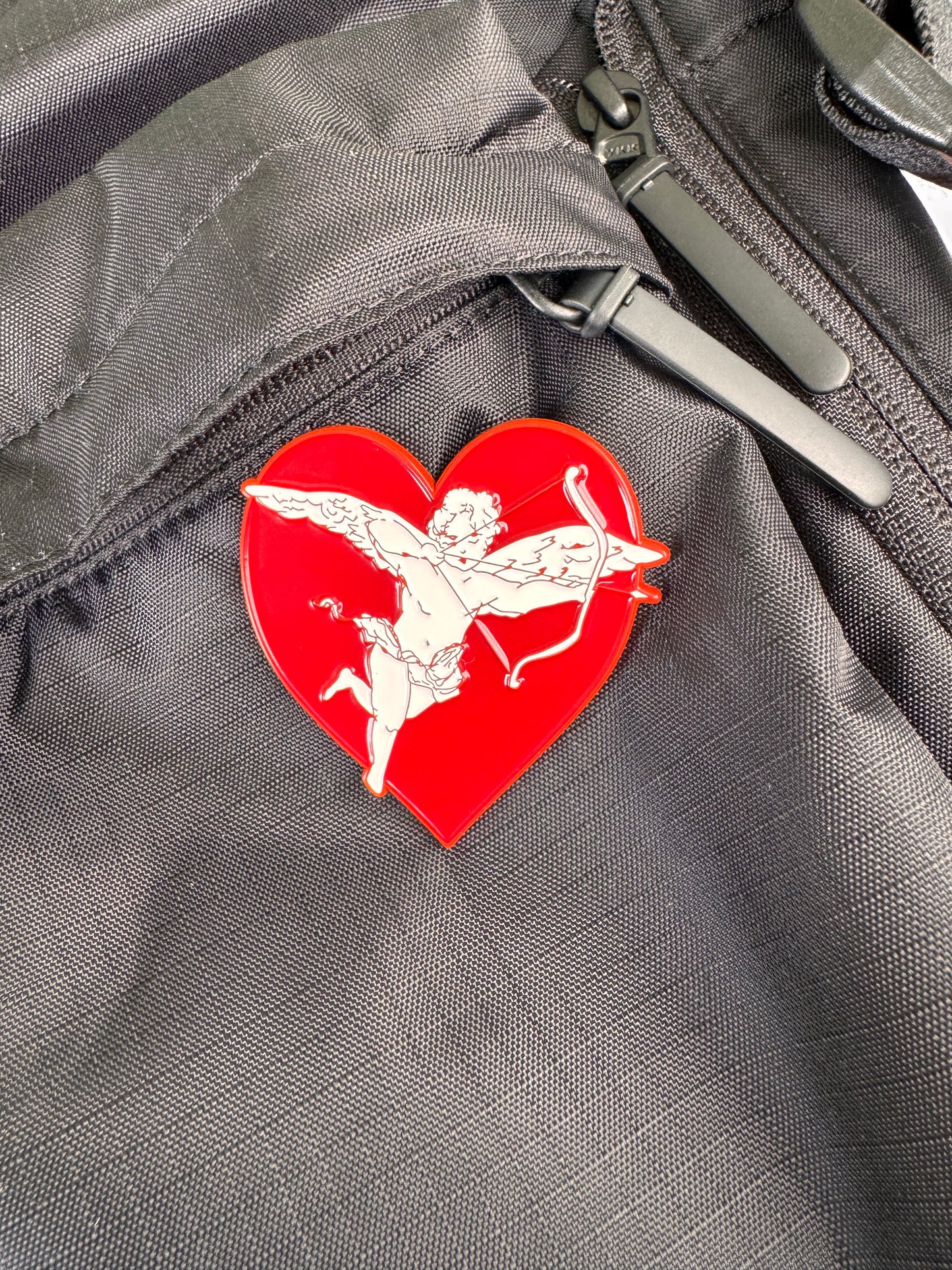 Cherub Heart Pin