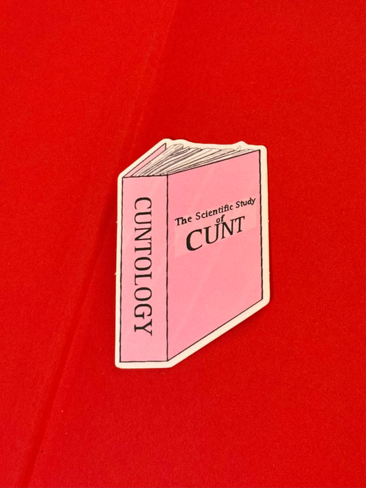 Cuntology Sticker